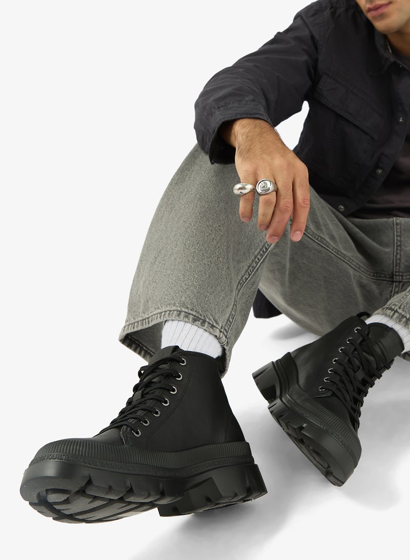 كارل لاغرفيلد بوت ترِكا ميزون للكاحل - Image 5