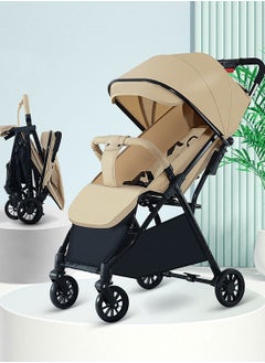 Auto Baby Stroller, Can Sit And Lie, Lightweight Single Stroller, Foldable And Portable Pram WIth Big Storage Basket, Travel Stroller For Newborn 6607-k - pzsku/ZC64AF841519535C8F780Z/45/_/1737101776/a3295bec-3097-4be1-8d34-f1291c6fe06e