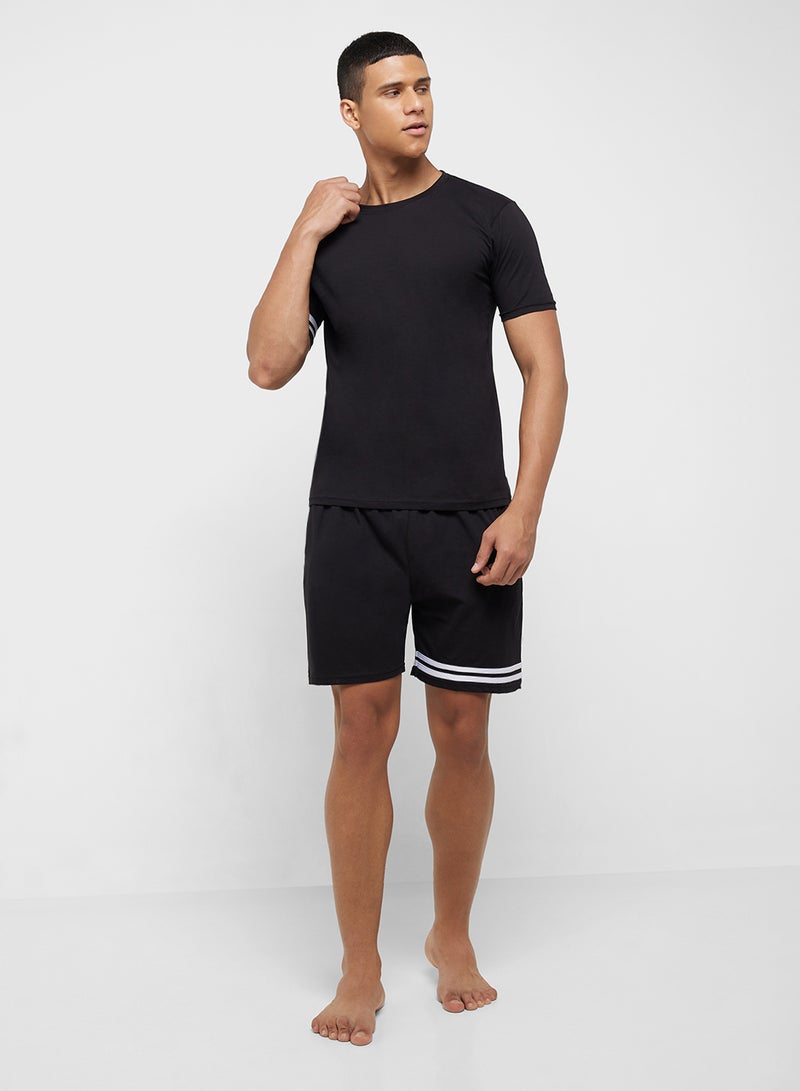 Seventy Five Nightwear T-Shirt & Shorts Set  - Image 1