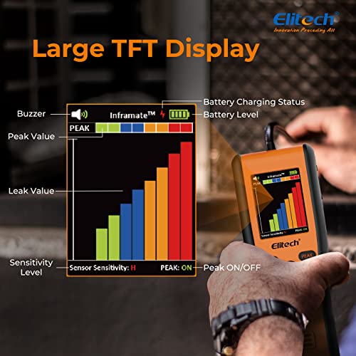 Elitech Inframate C Infrared R-744 Refrigerant Leak Detector Carbon Dioxide CO2 Leakage Tester - Image 4
