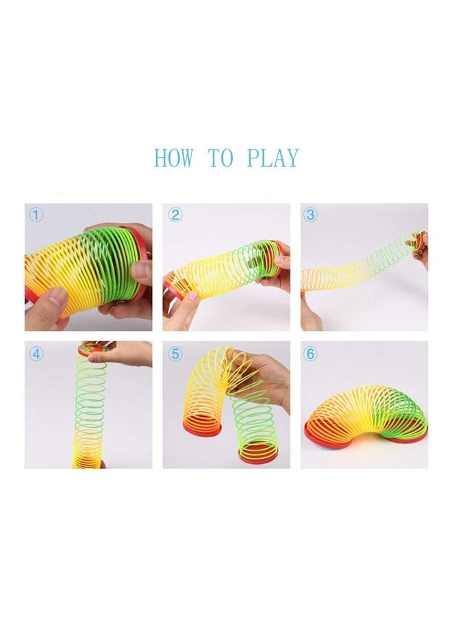 NIBEMINENT Rainbow Circle Magic Spring for Kids - Image 2