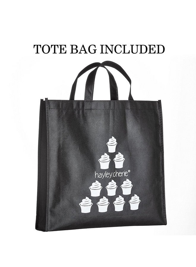 Hayley Cherie 5 Tier Acrylic Cupcake Stand, Extra Thick 5mm Base, Large Cupcake Tower, Multi Tiered Cake Stand Round Clear Holder for Dessert Table Display, Weddings, Birthday Party, Graduation, Pastry, Donut Tree - Image 5