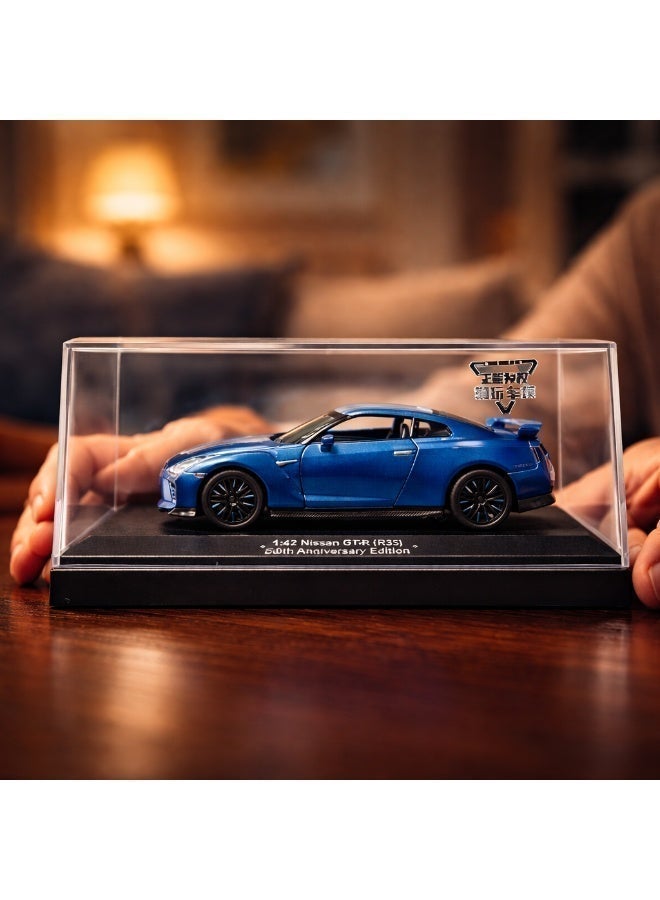 CCA Nissan GT-R (R35) 50th Anniversary Edition Diecast Model 1:42 Scale – Official Licensed Collectible - Image 4