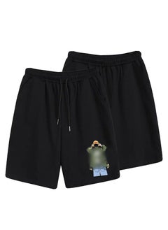 KUYING Summer One Piece Micro Elastic Loose Sports Shorts  - Image 1