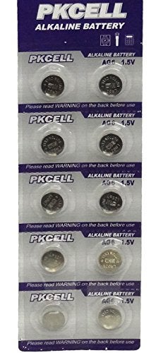 BlueDot Trading AG6 LR44 SR44 L1154 A76 LR1154 357A 1.5 Volt Alkaline Button Cell Batteries for Car Key remotes, Calculators, Watches, and Other Small Electronics, 10-Count - Image 4