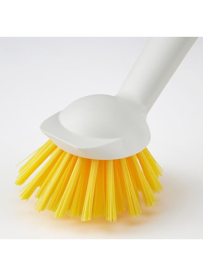 erorex Dish-Washing Brush, Bright Yellow/Off-White - Image 3