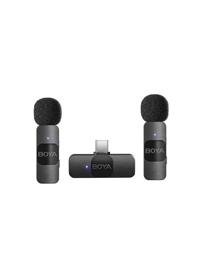 BOYA - 2.4GHz Wireless Microphone System for USB-C Devices (BY-V20) - Image 1