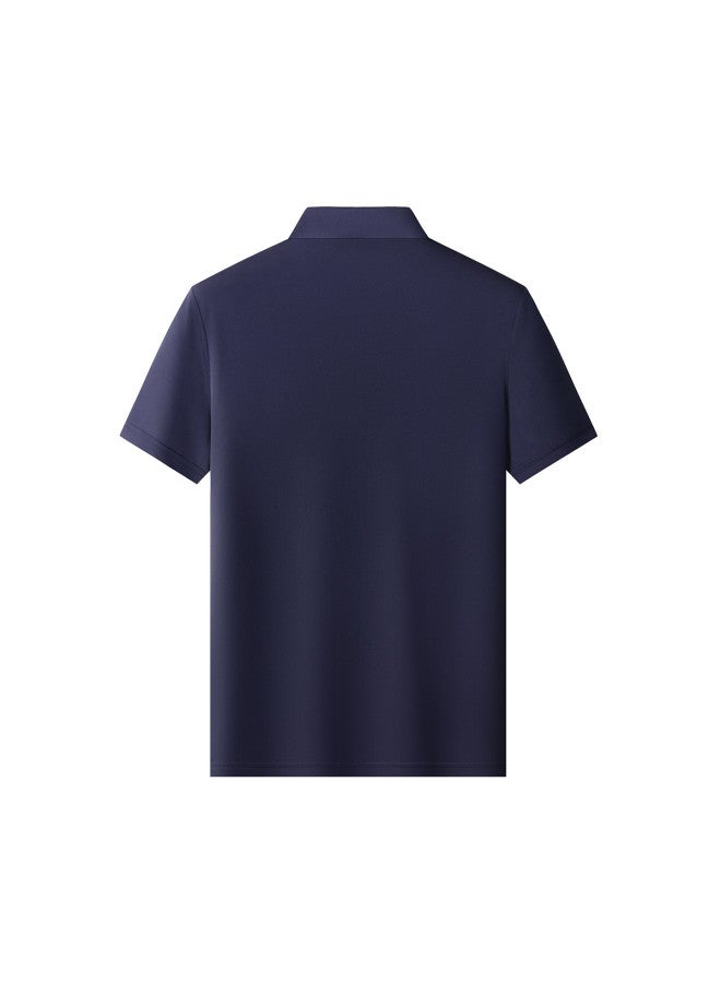 Tucano men's Short Sleeve Summer Casual Versatile Comfortable T-shirt Polo Shirt - Image 3