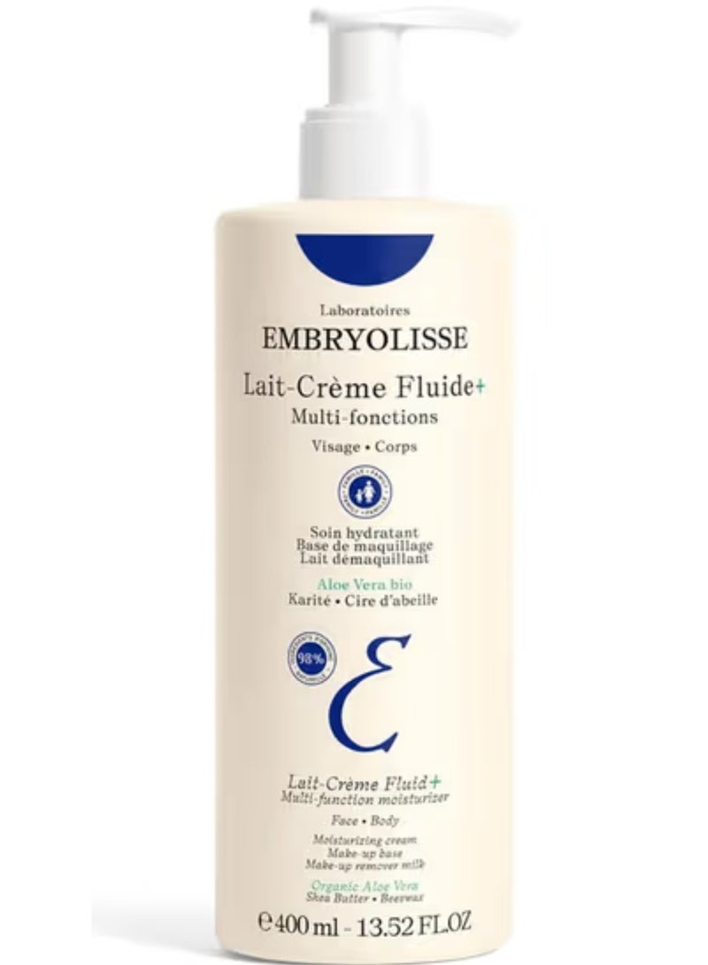 Embryolisse Light Fluid Cream-Milk 400ml - Image 1