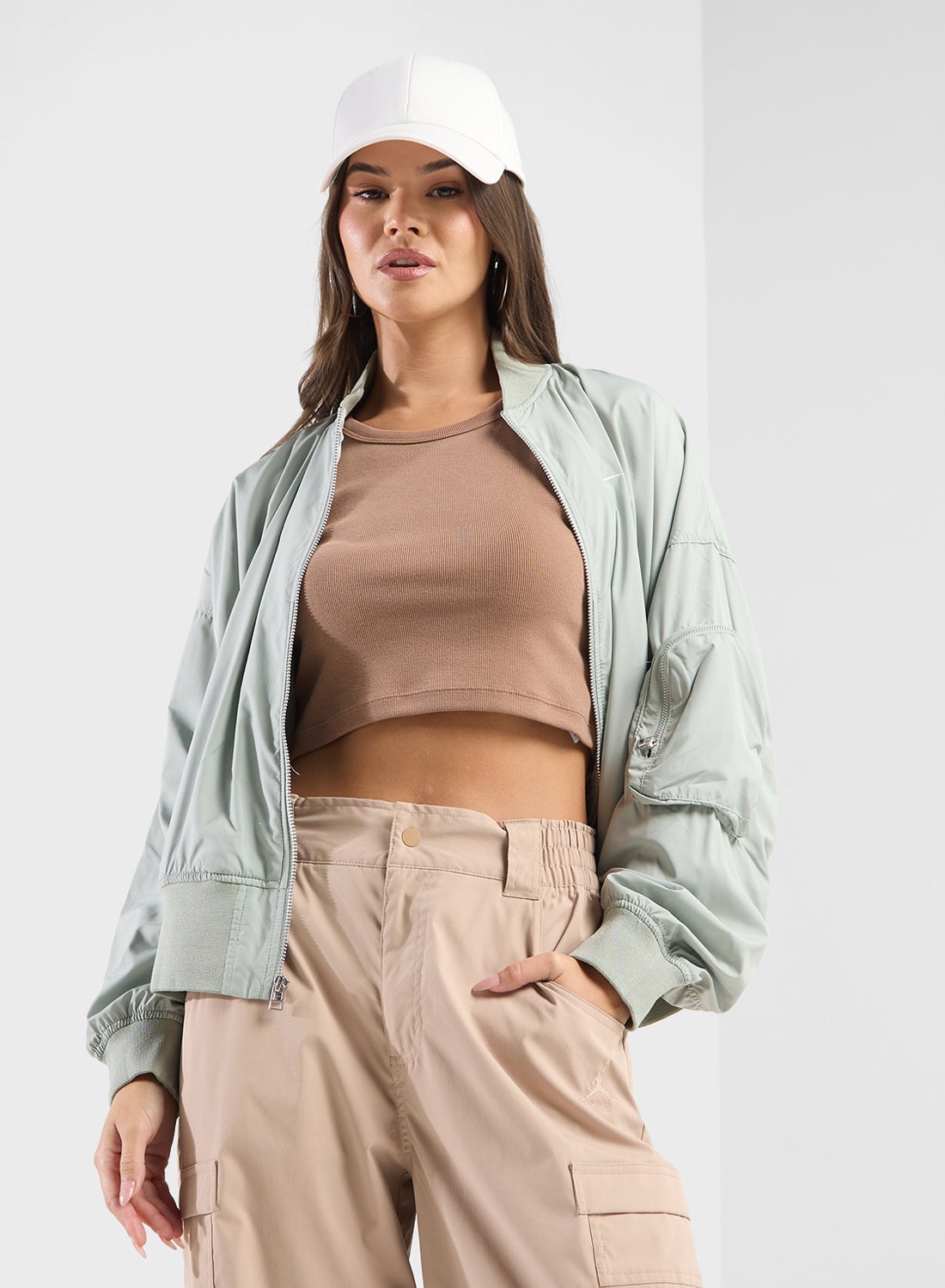 bomber jacket women nike