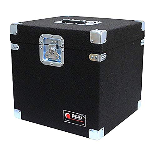 Odyssey CLP100P Carpeted Pro Lp Case With Recessed Hardware For 100 Vinyl Lp's - Image 1