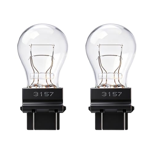 Kadiby 2 Pack 3157 4157 Bulb BrakeTailTurn Signal LightDRLDaytime Running Lights 3157ll 12V P277W 3047 3057 4057 4114 Trailer Bulbs Fit for F150 Focus Altima Silverado Jeep Cherokee - Image 1