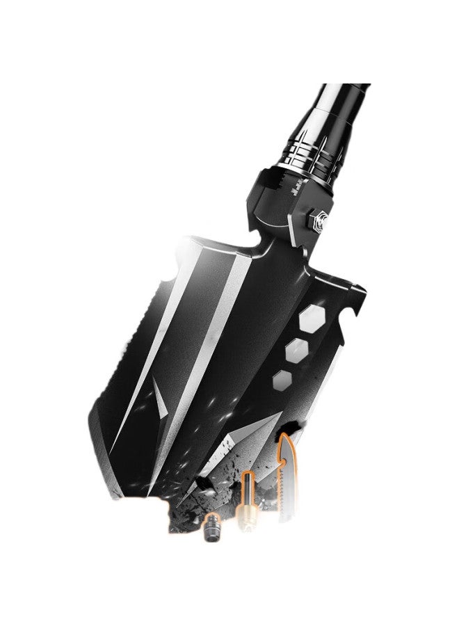 SupFire Bg06 Multifunctional Outdoor Military Shovel, Tibetan Mastiff Shovel, Iron Spade, Manganese Steel Military Shovel, Folding Outdoor Tool - Image 3