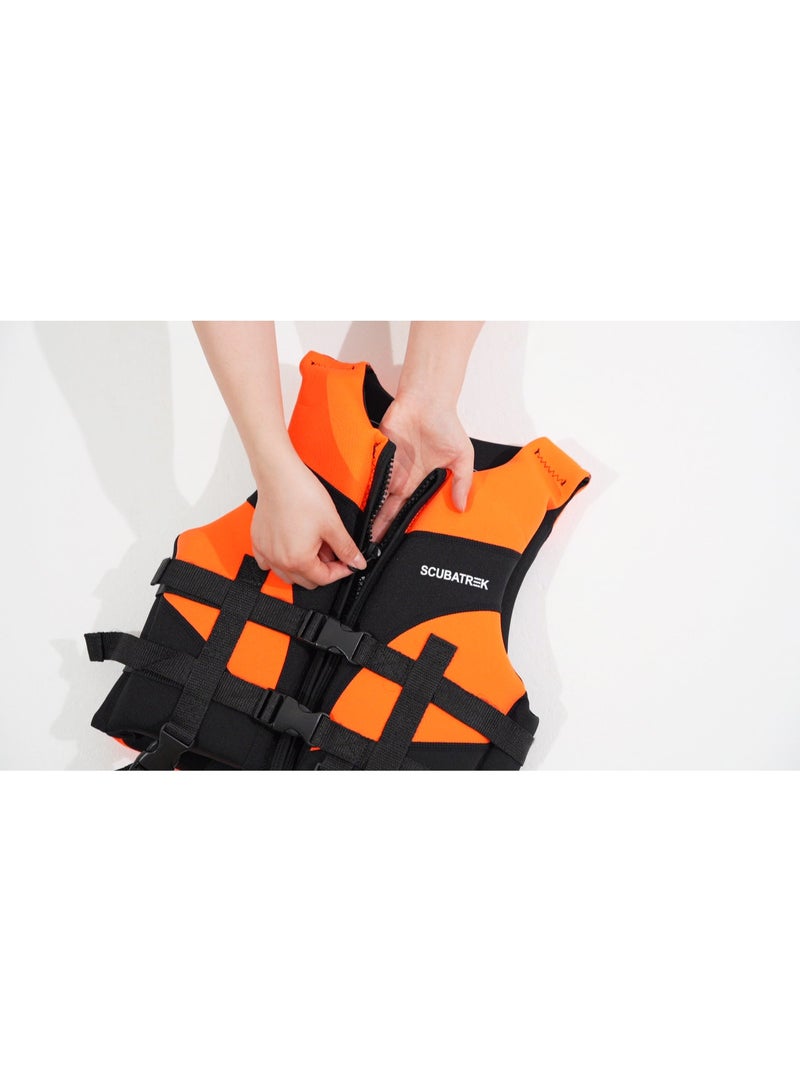 SCUBATREK Kids Life Vest Life Jacket Perfect for Boating Swimming Watersports Fitted for Kids - Image 5