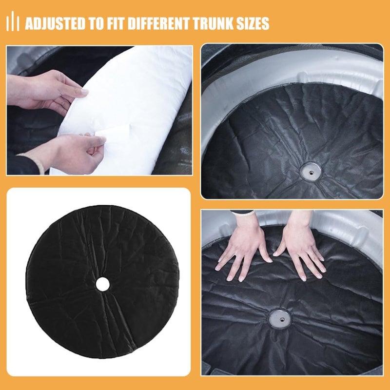 Cabilock 2pcs Spare Tire Sound Silencer and Car Sound Deadening Pad Set for Automotive Noise Reduction and Vibration Dampening in Trunk Spare Wheel Well - Image 2