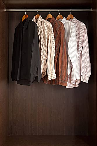 Ash  Roh Ash & Roh® - Beige Wood Smooth Finish, 360 Degree Swivel Hook Non-Slip and Precisely Cut Notches Hangers for Coats, Jacket, Pants, and Dress Clothes (Pack of 6) - Image 5