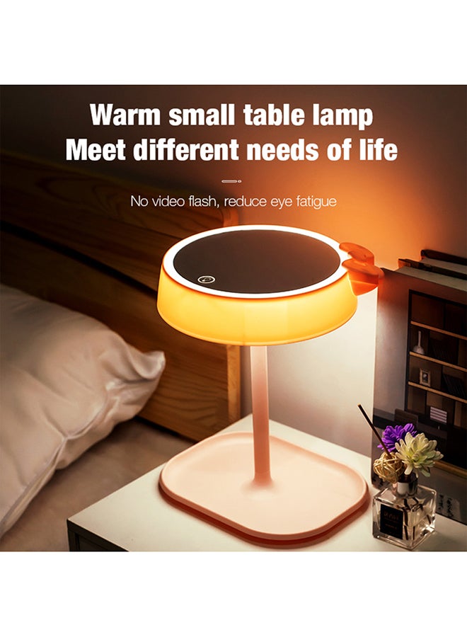 Sunhome Rechargeable LED Light Makeup Mirror Table Lamp Pink - Image 5