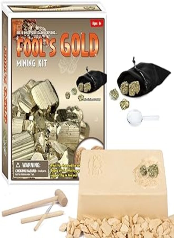 Eduman Fool'S Gold Mining Kit D7165G, 6+