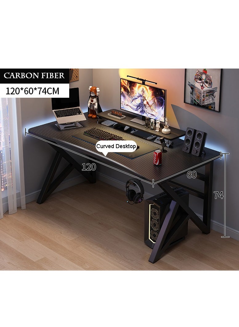 MantaRay computer large gaming table  K-shape design  120cm