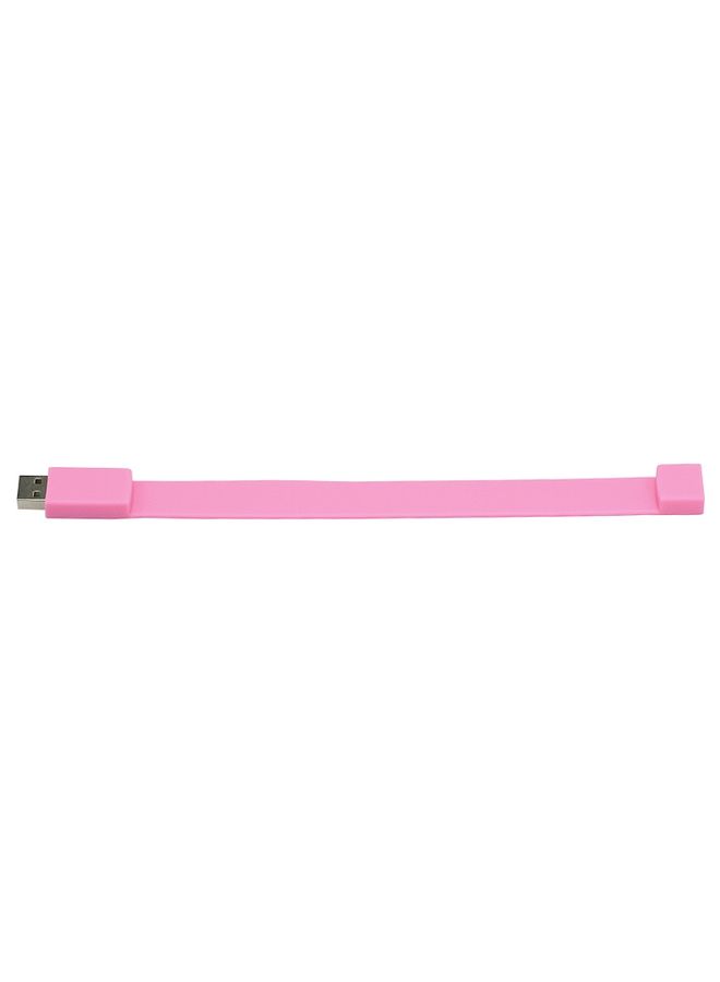 BURAQ 2GB Silicon Bracelets USB 2.0 Flash Disk(Pink)  - Image 3