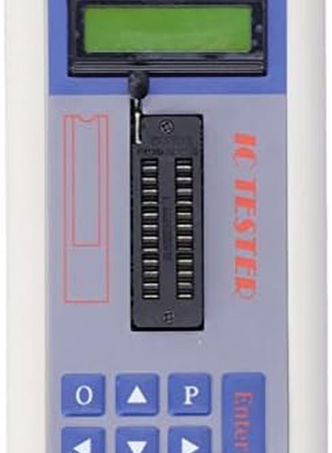 Tsh06f جهاز اختبار الدوائر المتكاملة متعدد الوظائف مع مقياس الترانزستور IC مع أوضاع تلقائية 5V و 3.3V، تصميم محمول من مادة ABS - Image 1