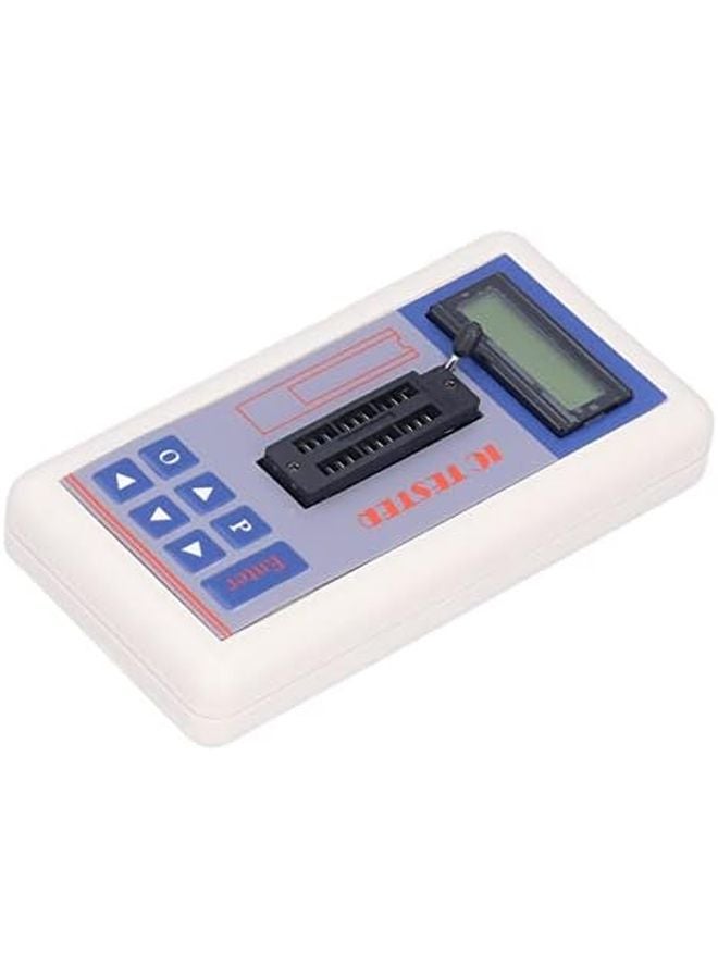 Tsh06f جهاز اختبار الدوائر المتكاملة متعدد الوظائف مع مقياس الترانزستور IC مع أوضاع تلقائية 5V و 3.3V، تصميم محمول من مادة ABS - Image 4