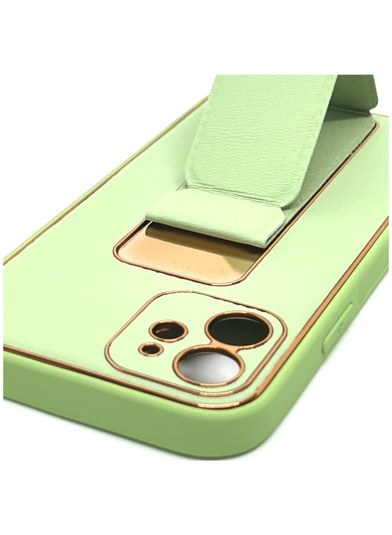 3-in-1 Magnetic Wrist Strap Hand Grip with Stand Case Cover for Apple iPhone 12 - Image 3