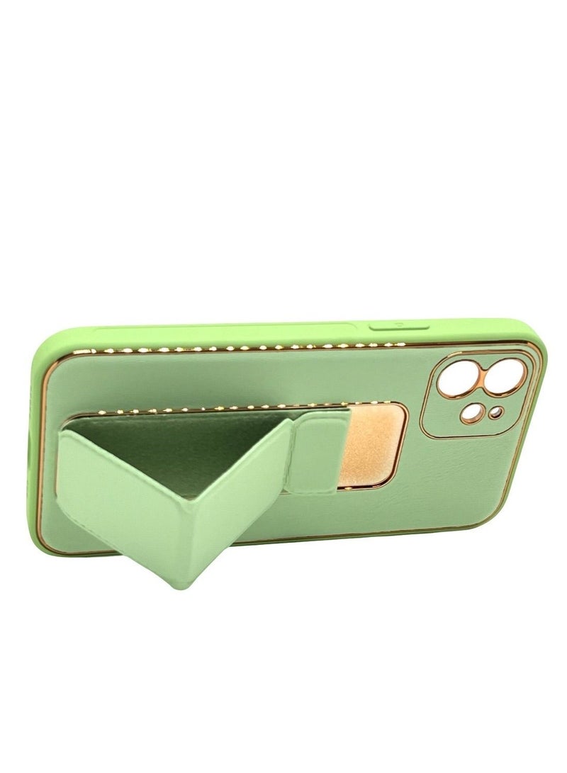 3-in-1 Magnetic Wrist Strap Hand Grip with Stand Case Cover for Apple iPhone 12 - Image 2