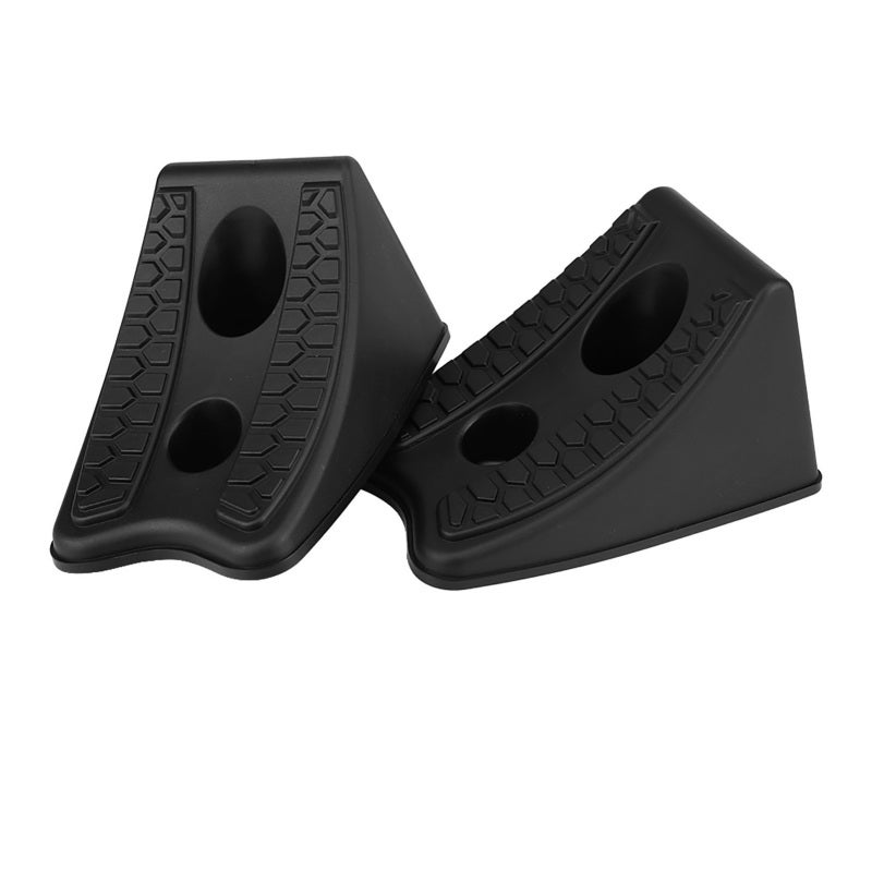 2pcs Car Antislip Block Plastic Car Tyre Slip Stopper Wheel Alignment Block - Image 5
