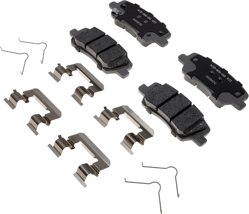 ACDelco Front Brake Pad Set for GM Vehicles - Semi-Metallic, OEM Compatible