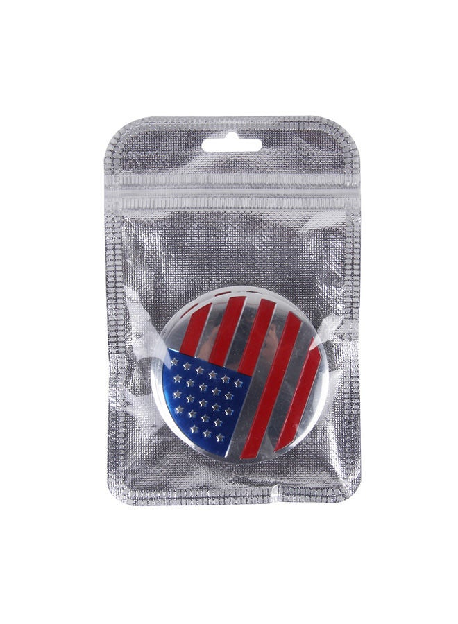 NIBEMINENT 4-Piece USA Flag Metal Car Sticker - Image 3