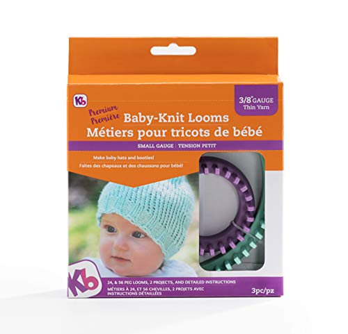 Authentic Knitting Board KB Baby Knit Looms, 3/8" Gauge - Image 1