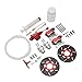 FLMLF Front Wheel Hydraulic Brake System Kit with Metal Calipers and Disc for 15 Hpi Rovan Km Baja 5b Ss 5t 5sc RC Car Parts - Image 4