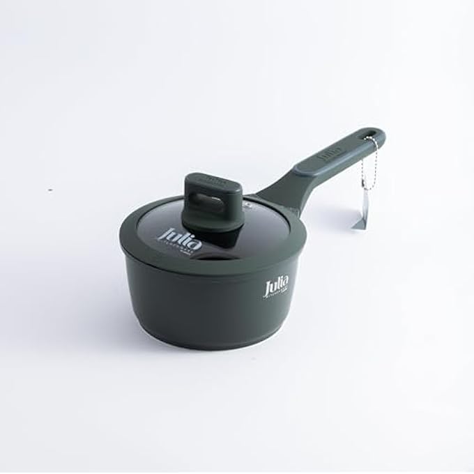 Julia ElitePro Saucepan With Lid 16 Cm Size Green - Image 3