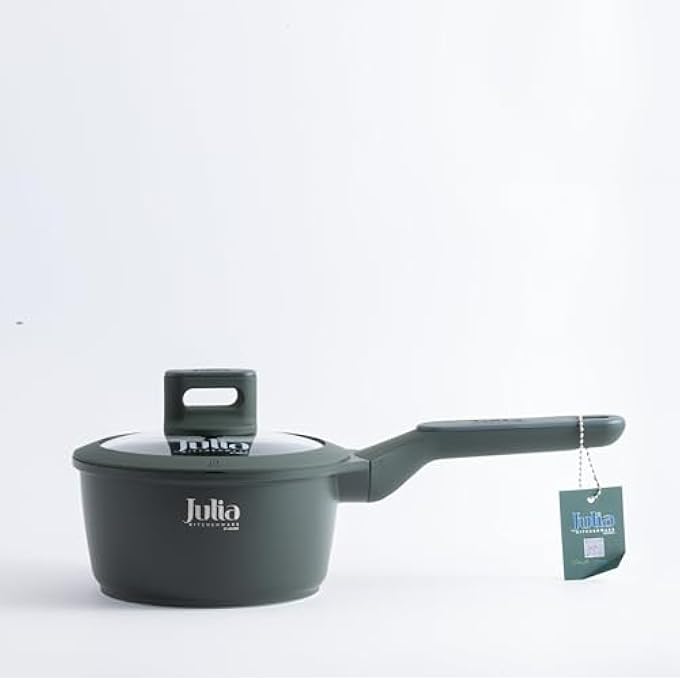 Julia ElitePro Saucepan With Lid 16 Cm Size Green - Image 2