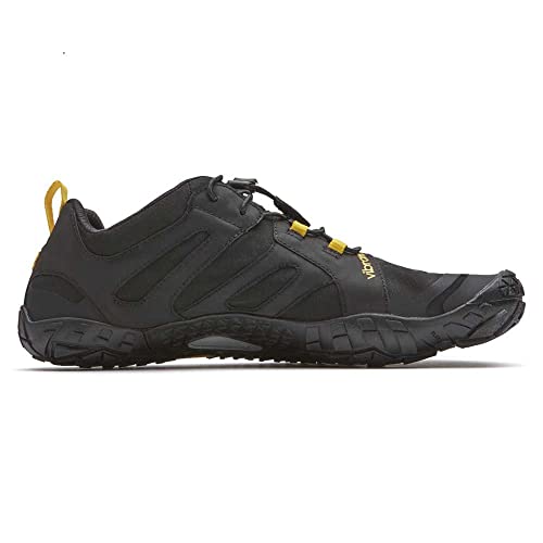 Vibram Women's FiveFingers V-Trail 2.0 Shoe, Black/Yellow, 38 EU / 7.5-8 US - Image 3