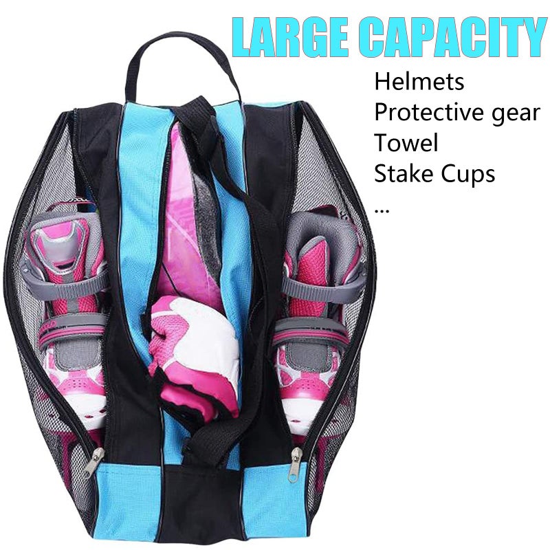 Peyorom Skate Bags - Multi-Skate Accessories For Kids & Adults (Blue) - Image 3