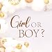 PEUTIER Girl or Boy Wall Sticker Baby Shower Party Decal Sign Gender Reveal Sign Decal Gender Theme Decals Arch Decoration for Arch Wall Door Room - Image 2