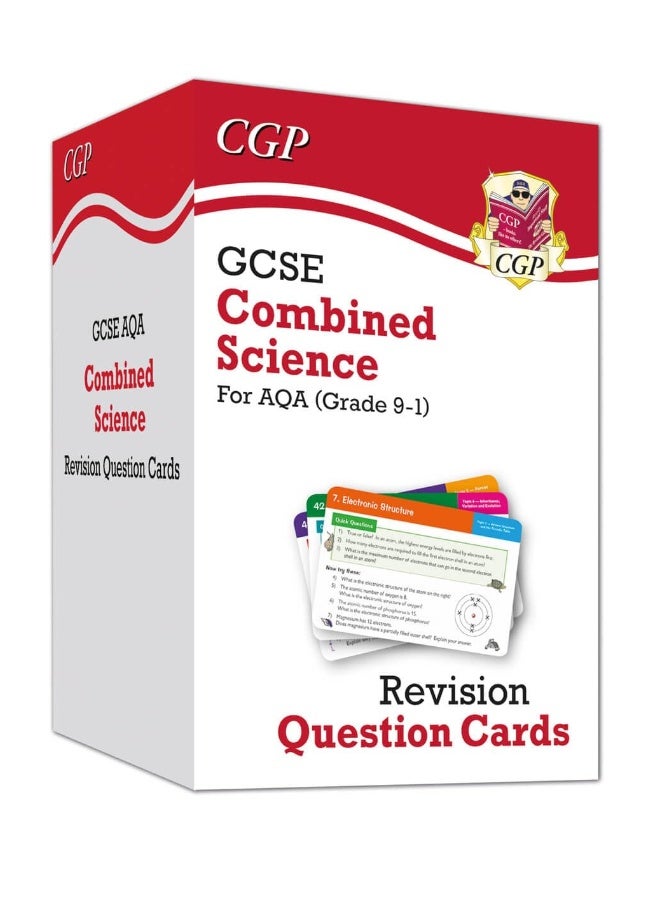 GCSE Combined Science AQA Revision Question Cards: All-in-one Biology, Chemistry & Physics - Image 1