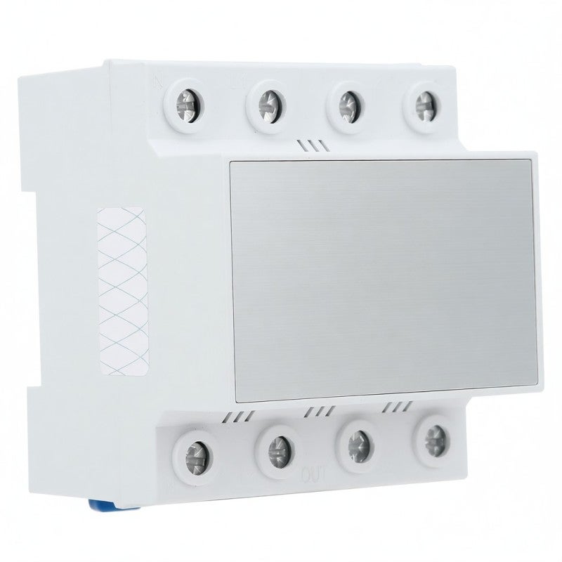 Voltage Protector: 4-In-1 Protection - Instant Power Cut-Off, Adjustable Settings, Lcd Display For Electrical Equipment Safeguarding, Home & Commercial Use - Image 1