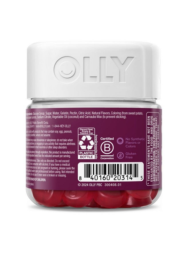 OLLY OLLY Sleep Gummy, Limited Edition, Melatonin, L-Theanine, Botanicals, Spiced Apple Cider - 28ct  - Image 4
