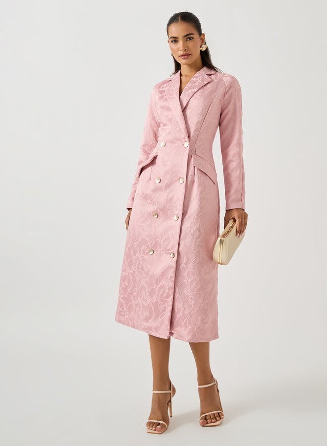 Styli Textured Blazer Dress  - Image 1