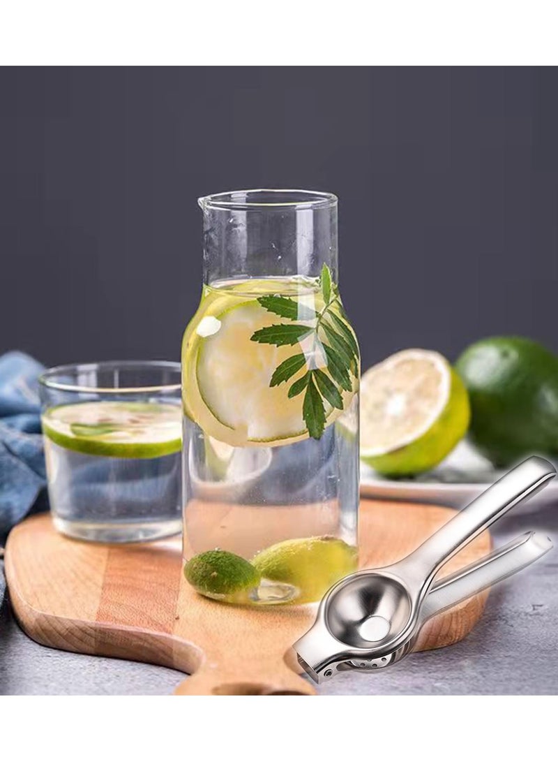 Hoasis Kitchen Item,201 Stainless Steel Lemon Squeezer, Premium Quality Citrus Hand Juicer for Max Extraction, Manual Juice Press for Effortless Use, Large Size - Image 4