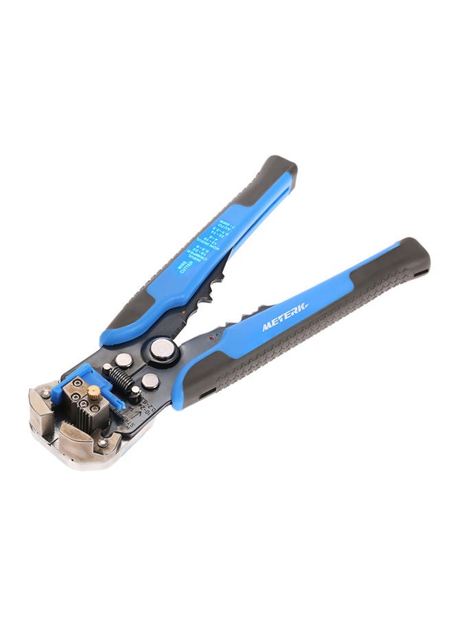 NIBEMINENT Multifunctional Adjustable Cable Wire Stripper Crimping Tool Blue - Image 2