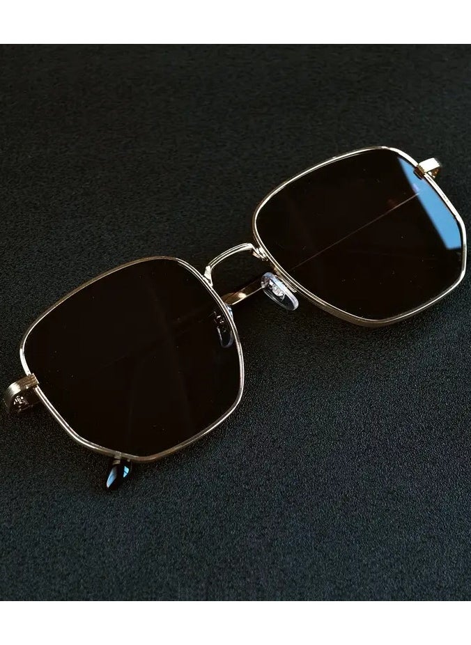 Retro Vintage Multifaceted Fashion Glasses, Y2K Style Metal Eyewear for Men and Women  - Image 2