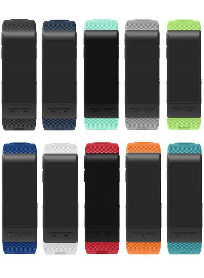 QGHXO سوار ساعة Garmin Vivoactive HR، سوار بديل من السيليكون الناعم فقط لساعة Garmin Vivoactive HR (بدون جهاز تتبع، أساور بديلة فقط) - Image 2