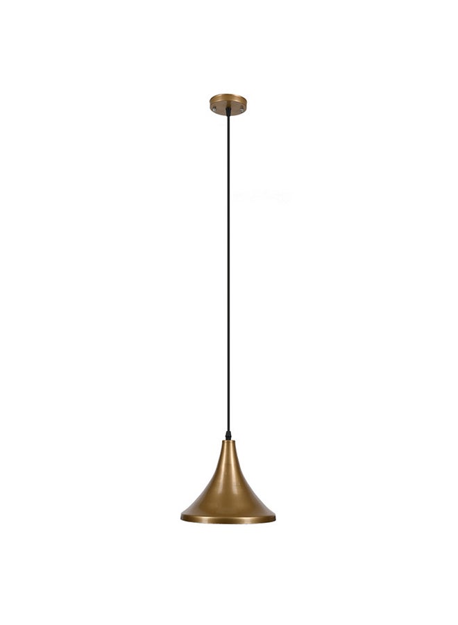 El Rawda Lighting Beto Ceiling Lamp - Single | modern decorative LED E27 pendant light ceiling lamp hanging | suitable for any room | Color: Gold | Size: 70x22 cm