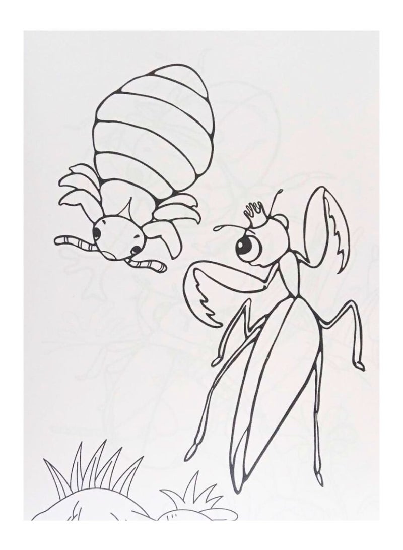 Kids Colour Filling Book for Kids, Ages 3+, Multicolour