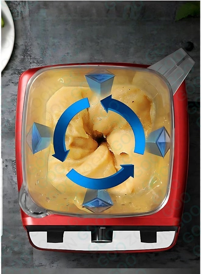 Professional Blender with, 3.5L Capacity, Dual Cups, and Stainless Steel Blades for Ice, Spices & Smoothies, MS‑9880 - Image 5