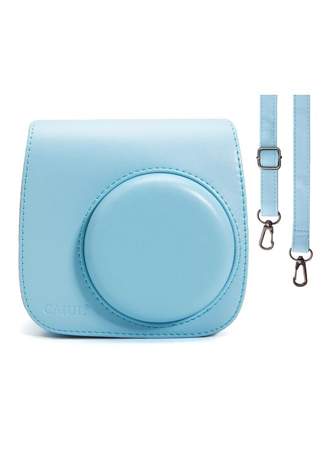 NIBEMINENT Camera Bag For Fujifilm Instax Mini 8/8+/9 Blue  - Image 1